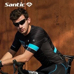 Santic Cycling Shorts Men's Bike 4D Coolmax Padded Size XL